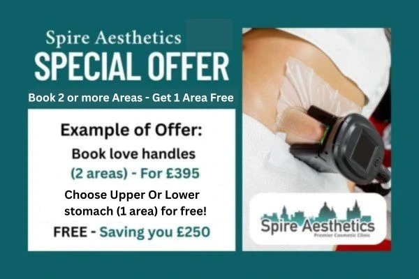 Fat Freezing Promotion Islington from Spire Aesthetics - Book Today!