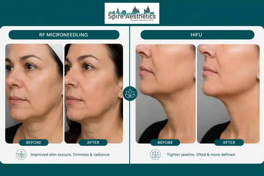Can RF Microneedling and HIFU Be Combined Islington?